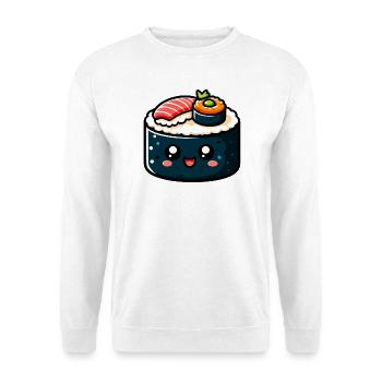 Sushi - Unisex Pullover - Weiß - Vorne