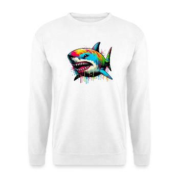 Shark - Unisex Sweatshirt - white - Front
