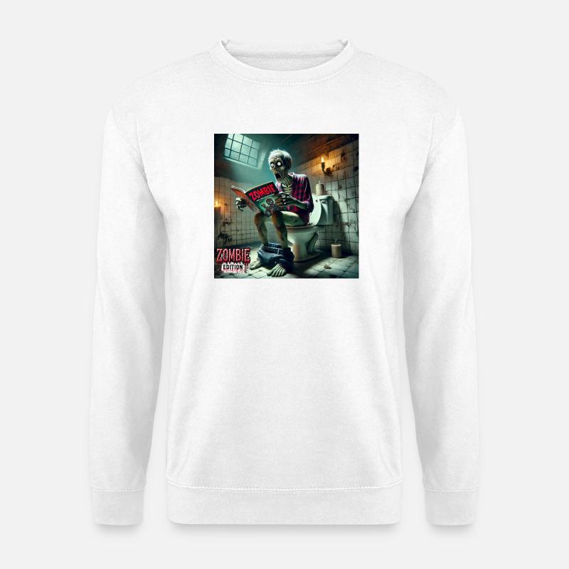 Zombie Loo - Unisex Sweatshirt - white