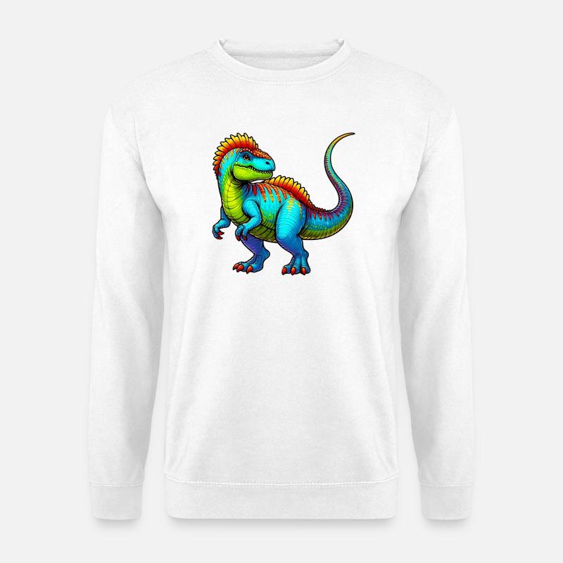 Dinosaur - Unisex Sweatshirt - white