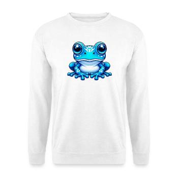 Grenouille - Sweat-shirt Unisexe - blanc - Devant