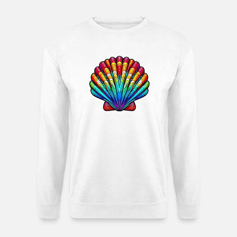 Shell - Unisex Sweatshirt - white