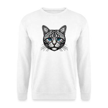 Cat - Unisex Sweatshirt - white - Front