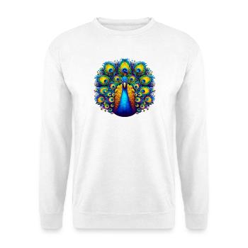Peacock - Unisex Sweatshirt - white - Front