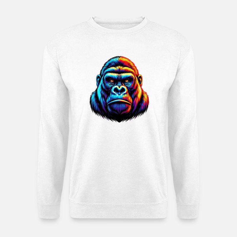 Gorilla - Unisex Sweatshirt - white