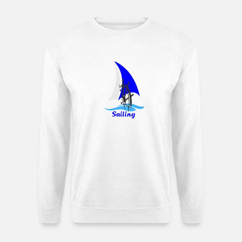 Segeln - Unisex Pullover - Weiß