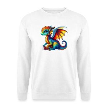 Dragon - Unisex Sweatshirt - white - Front