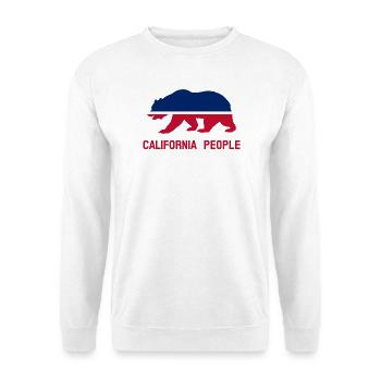 Californiens - Sweat-shirt Unisexe - blanc - Devant