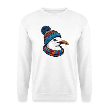 Gull - Unisex Sweatshirt - white - Front