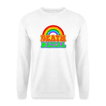 DEATH METAL - Unisex Sweatshirt - white - Front