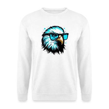 Adler - Unisex Pullover - Weiß - Vorne