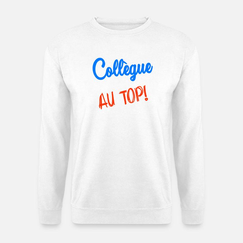 KOLLEGE. RUHESTAND. RUHESTAND. PENSIONIERT - Unisex Pullover - Weiß