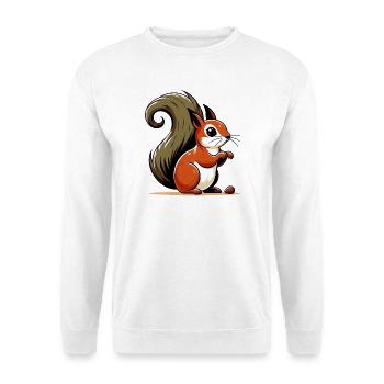 Squirrel - Unisex Sweatshirt - white - Front
