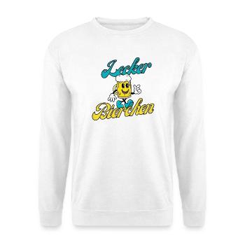 Delicious beer - Unisex Sweatshirt - white - Front