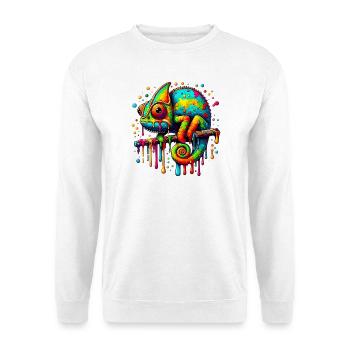 Chameleon - Unisex Sweatshirt - white - Front