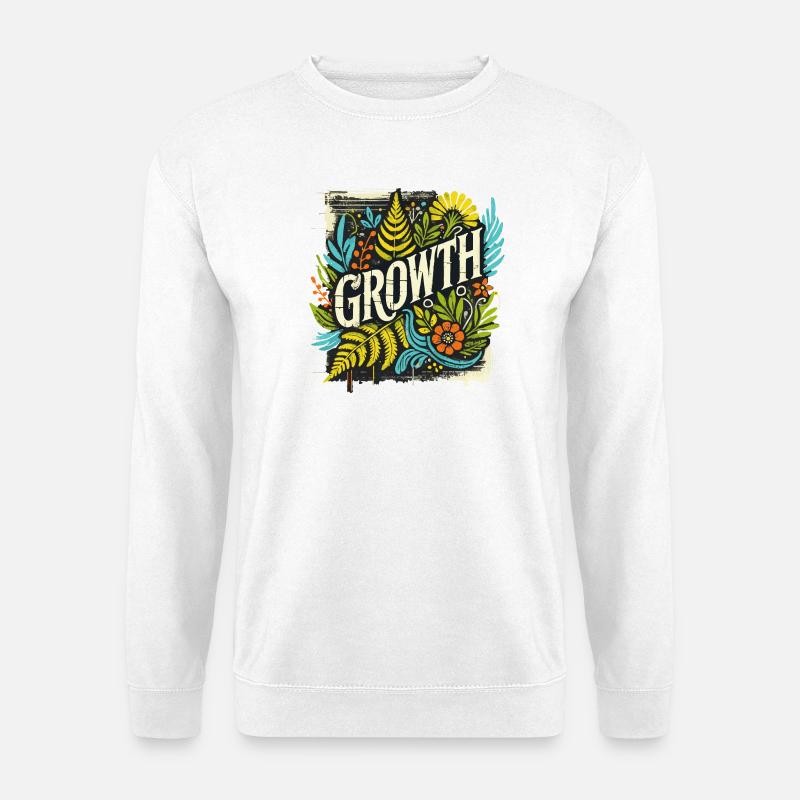 Growth - Unisex Sweatshirt - white