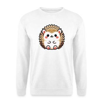 Igel - Unisex Pullover - Weiß - Vorne