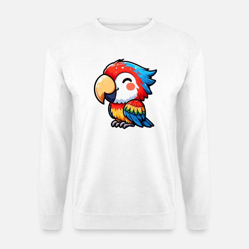 Parrot - Unisex Sweatshirt - white