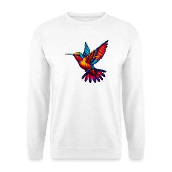Colibri - Sweat-shirt Unisexe - blanc - Devant