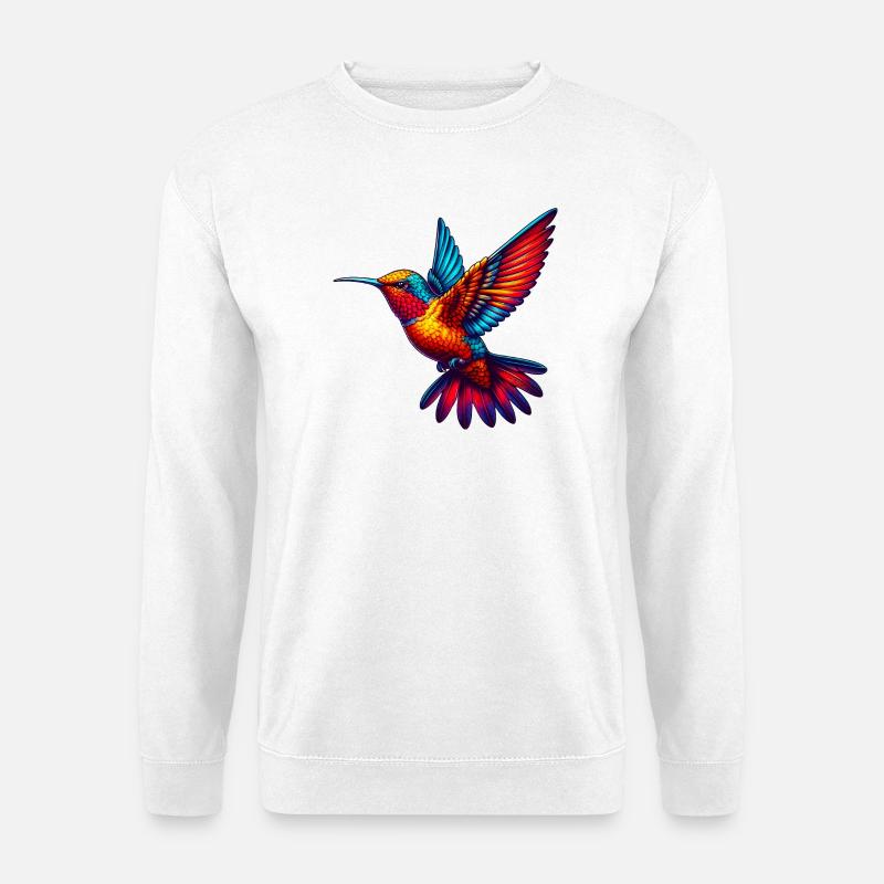 Kolibri - Unisex Pullover - Weiß