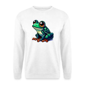 Frog - Unisex Sweatshirt - white - Front