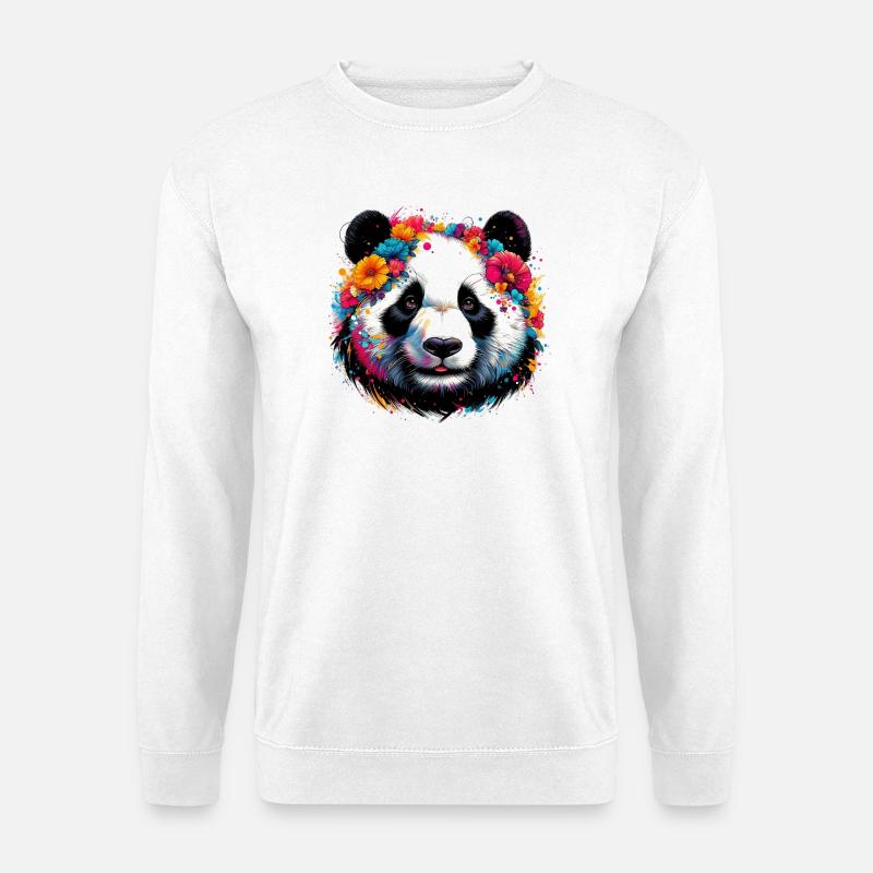 Panda - Unisex Sweatshirt - white