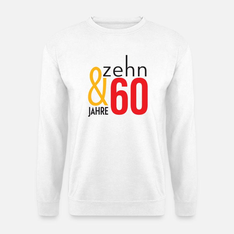 Keine 70 - Zehnundsechzig! - Unisex Pullover - Weiß