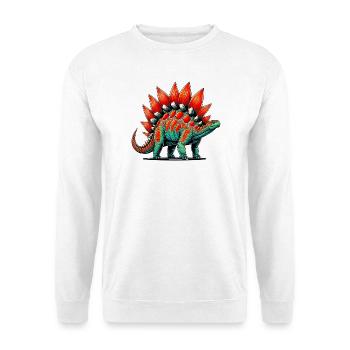 Dinosaurier - Unisex Pullover - Weiß - Vorne