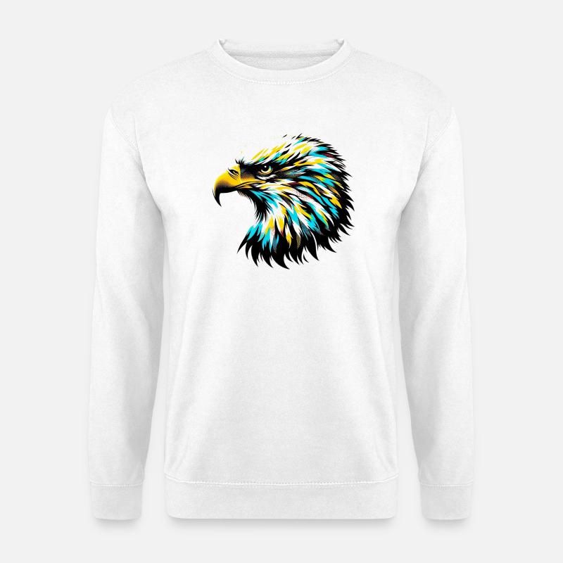 Adler - Unisex Pullover - Weiß