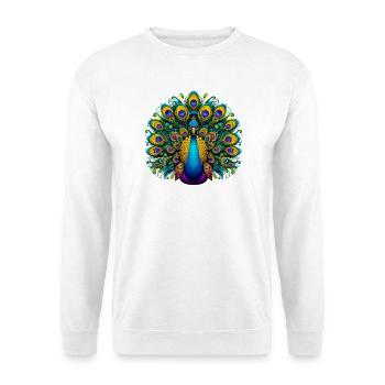 Peacock - Unisex Sweatshirt - white - Front