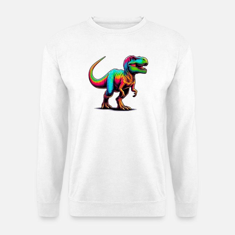Dinosaur - Unisex Sweatshirt - white