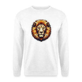 Lion - Unisex Sweatshirt - white - Front