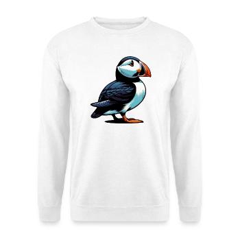 Puffin - Unisex Sweatshirt - white - Front