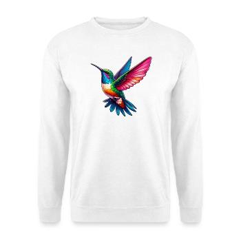 Colibri - Sweat-shirt Unisexe - blanc - Devant