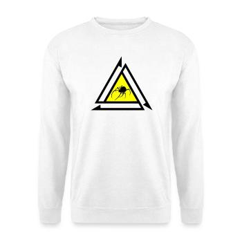 Araignée - Sweat-shirt Unisexe - blanc - Devant