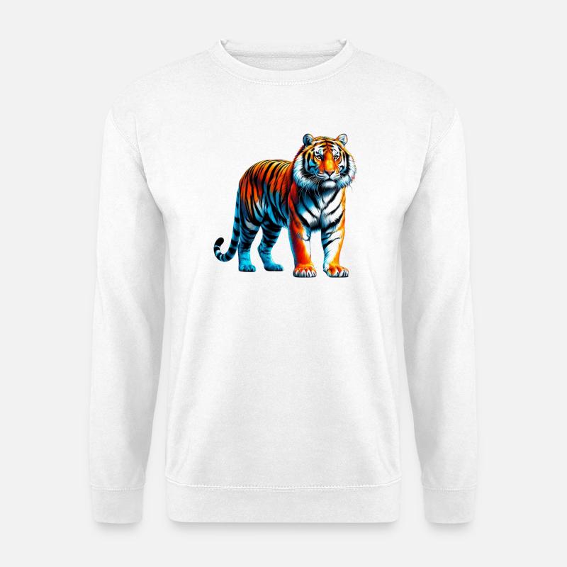 Tiger - Unisex Pullover - Weiß