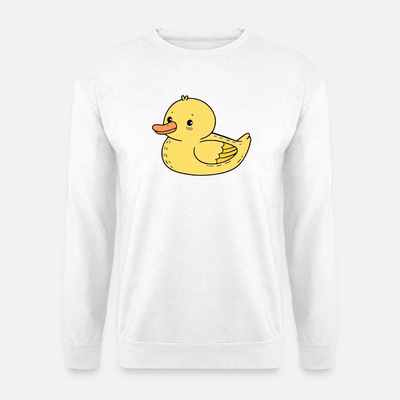 Ente - Unisex Pullover - Weiß