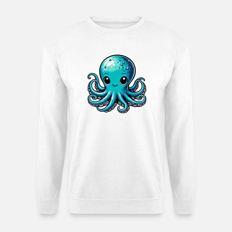 Octopus - Unisex Sweatshirt - white
