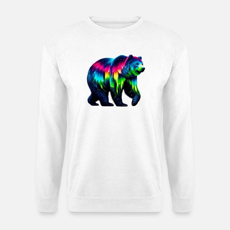 Bear - Unisex Sweatshirt - white