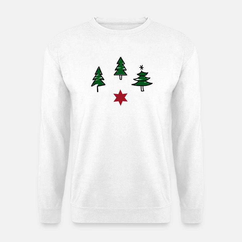 Design zu Weihnachten - Unisex Pullover - Weiß