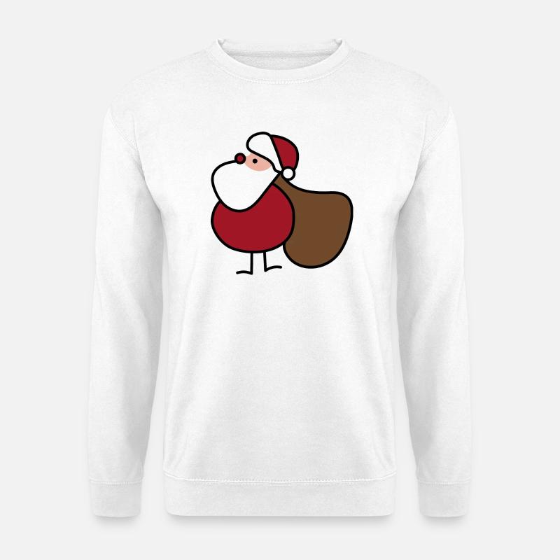 Weihnachtsmann - Unisex Pullover - Weiß