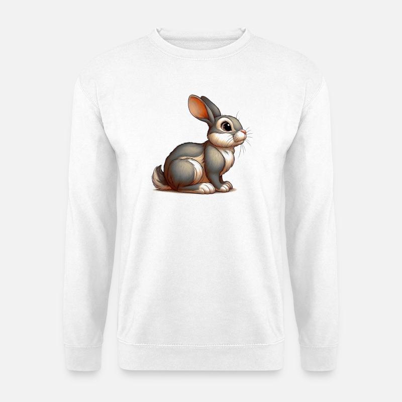 Rabbit - Unisex Sweatshirt - white