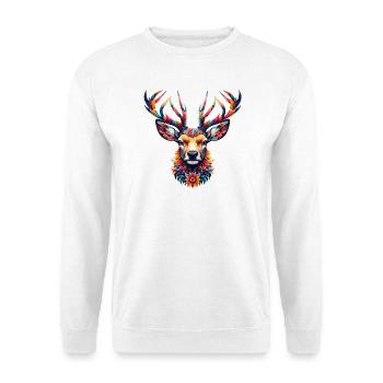 Deer - Unisex Sweatshirt - white - Front