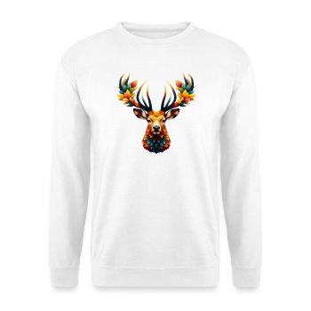 Deer - Unisex Sweatshirt - white - Front