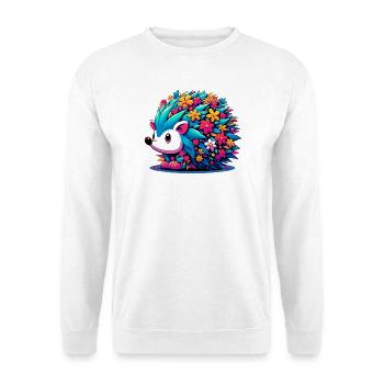 Hedgehog - Unisex Sweatshirt - white - Front