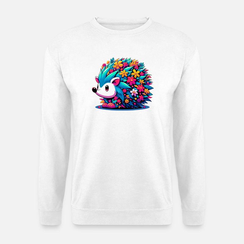 Igel - Unisex Pullover - Weiß