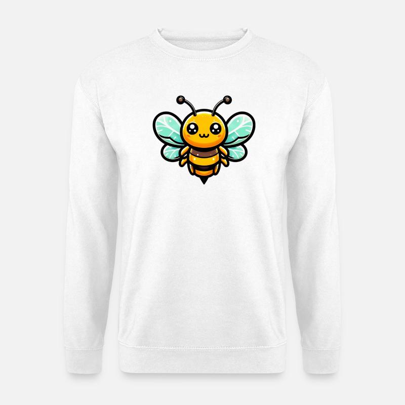 Biene - Unisex Pullover - Weiß