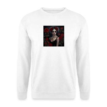 Vampirdame - Unisex Pullover - Weiß - Vorne