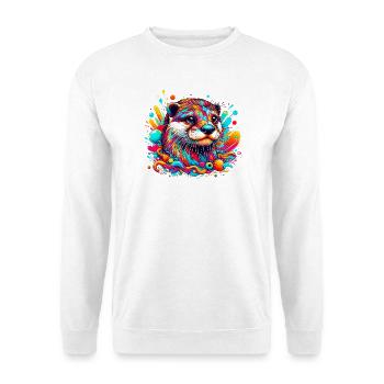 Otter - Unisex Pullover - Weiß - Vorne