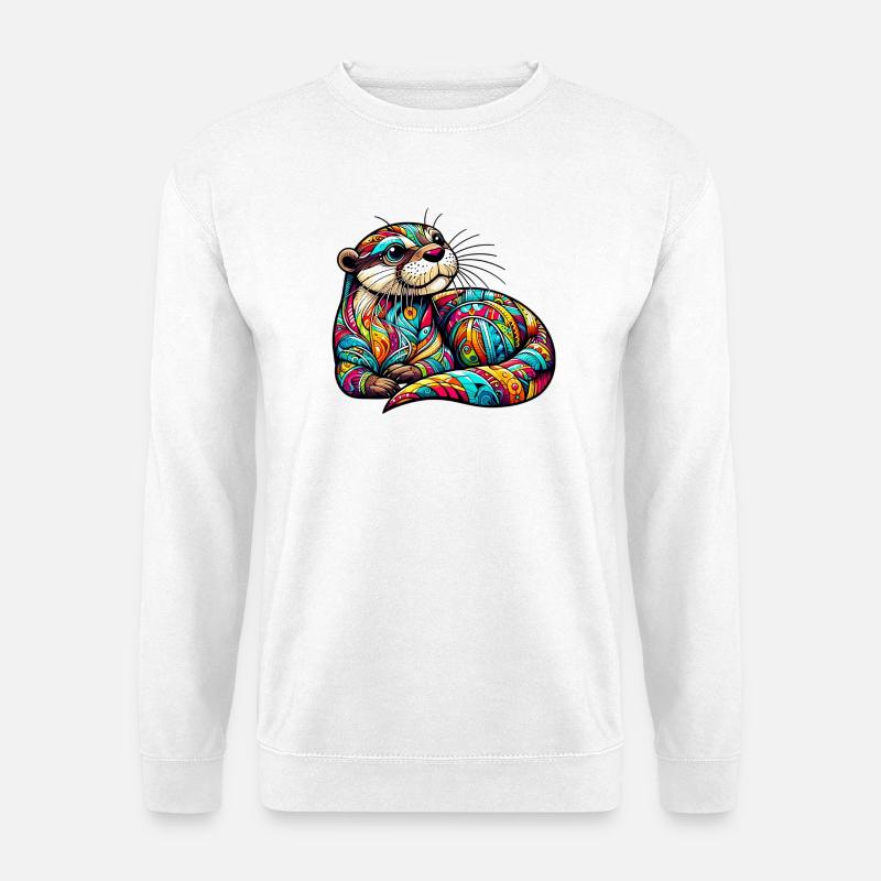 Otter - Unisex Pullover - Weiß